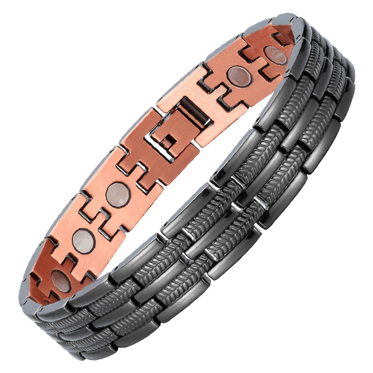 🎁Copper magnetic bracelet——Relieve fatigue and promote blood circulation✨
