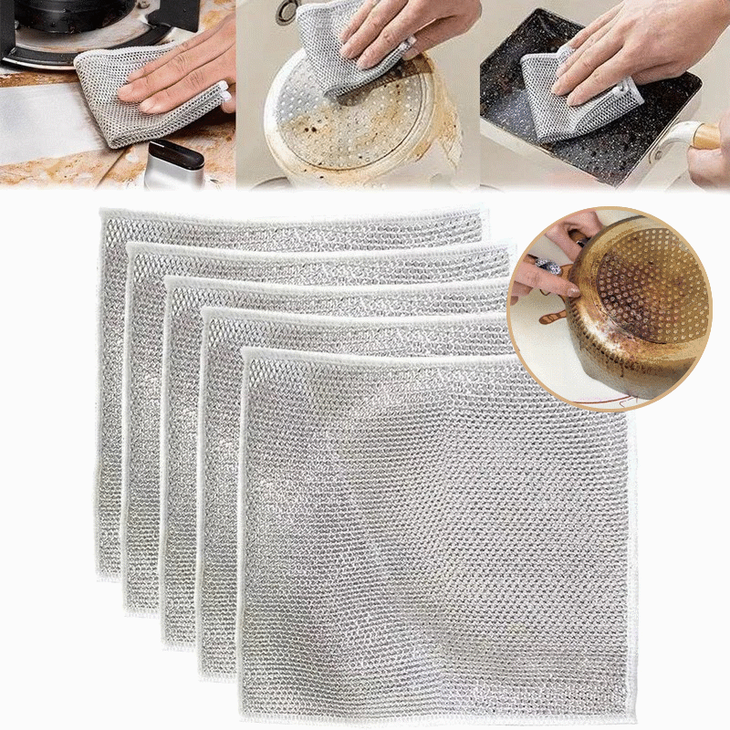 š„Multipurpose Thread Miracle Cleaning Cloths