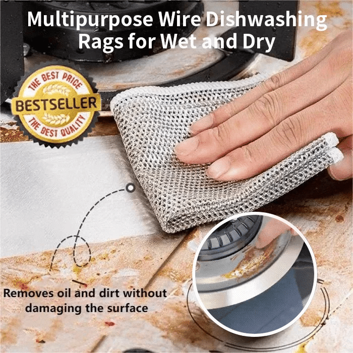 š„Multipurpose Thread Miracle Cleaning Cloths