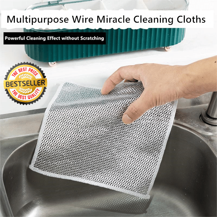 š„Multipurpose Thread Miracle Cleaning Cloths