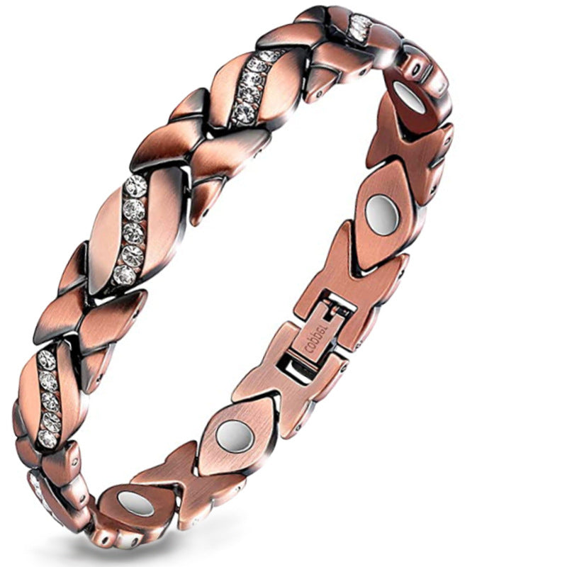 🎁Copper magnetic bracelet——Relieve fatigue and promote blood circulation✨