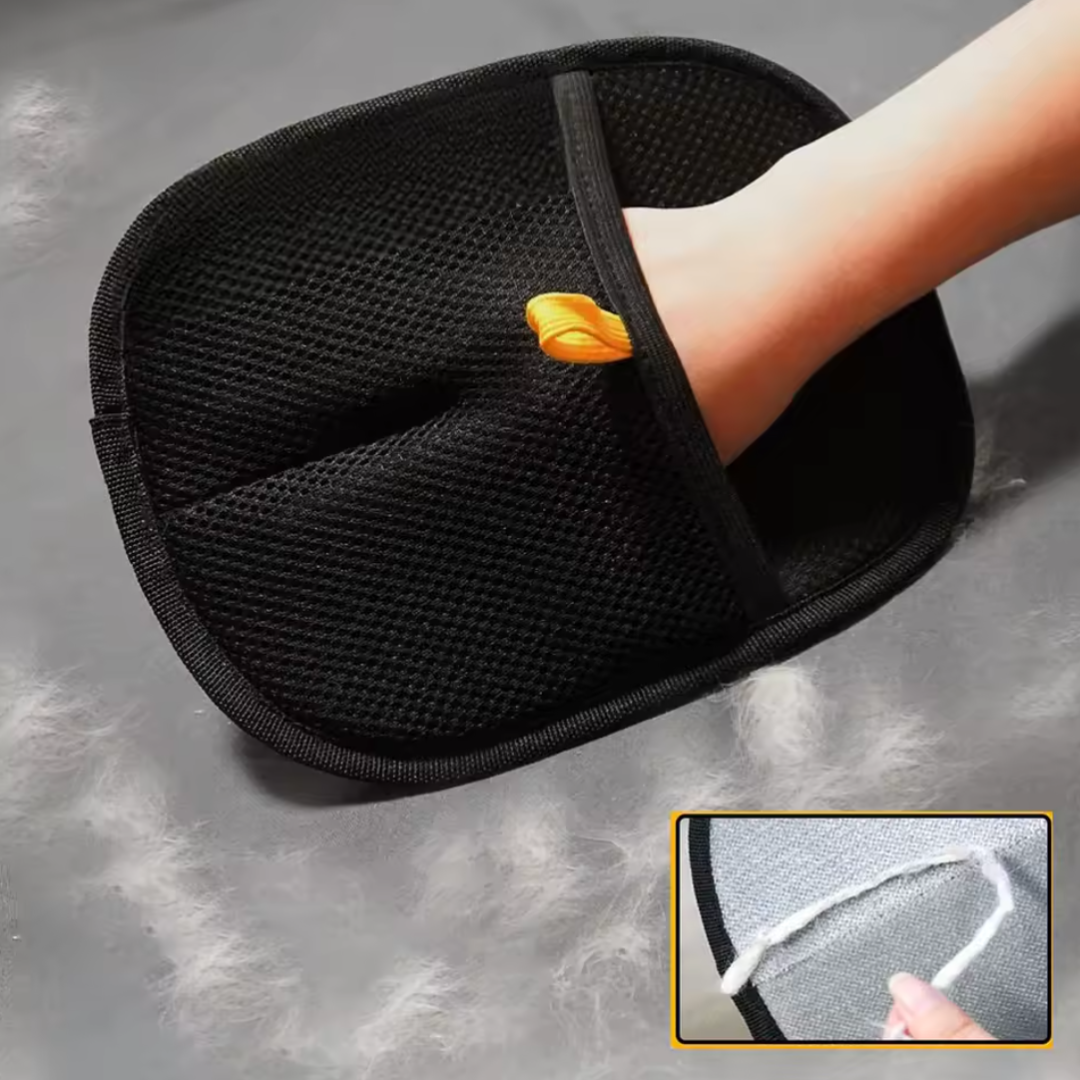 🔥Pawzioo™ Electrostatic Pet Hair Removal Grooming Gloves