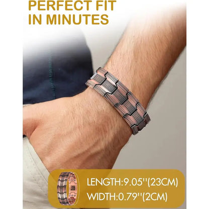 🎁Copper magnetic bracelet——Relieve fatigue and promote blood circulation✨