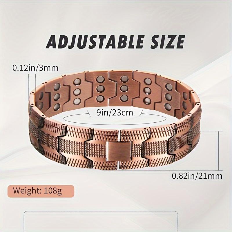 🎁Copper magnetic bracelet——Relieve fatigue and promote blood circulation✨