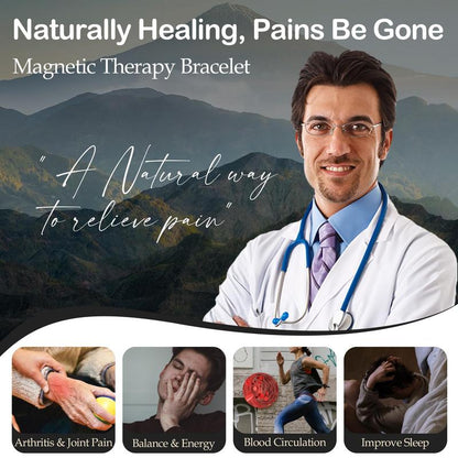🎁Copper magnetic bracelet——Relieve fatigue and promote blood circulation✨